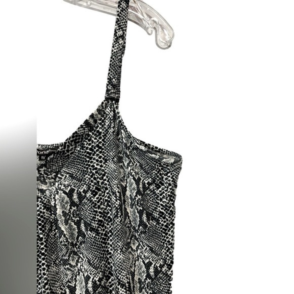 NWOT George, Snakeskin Print Nightgown, XL, Black & Grey 🌙